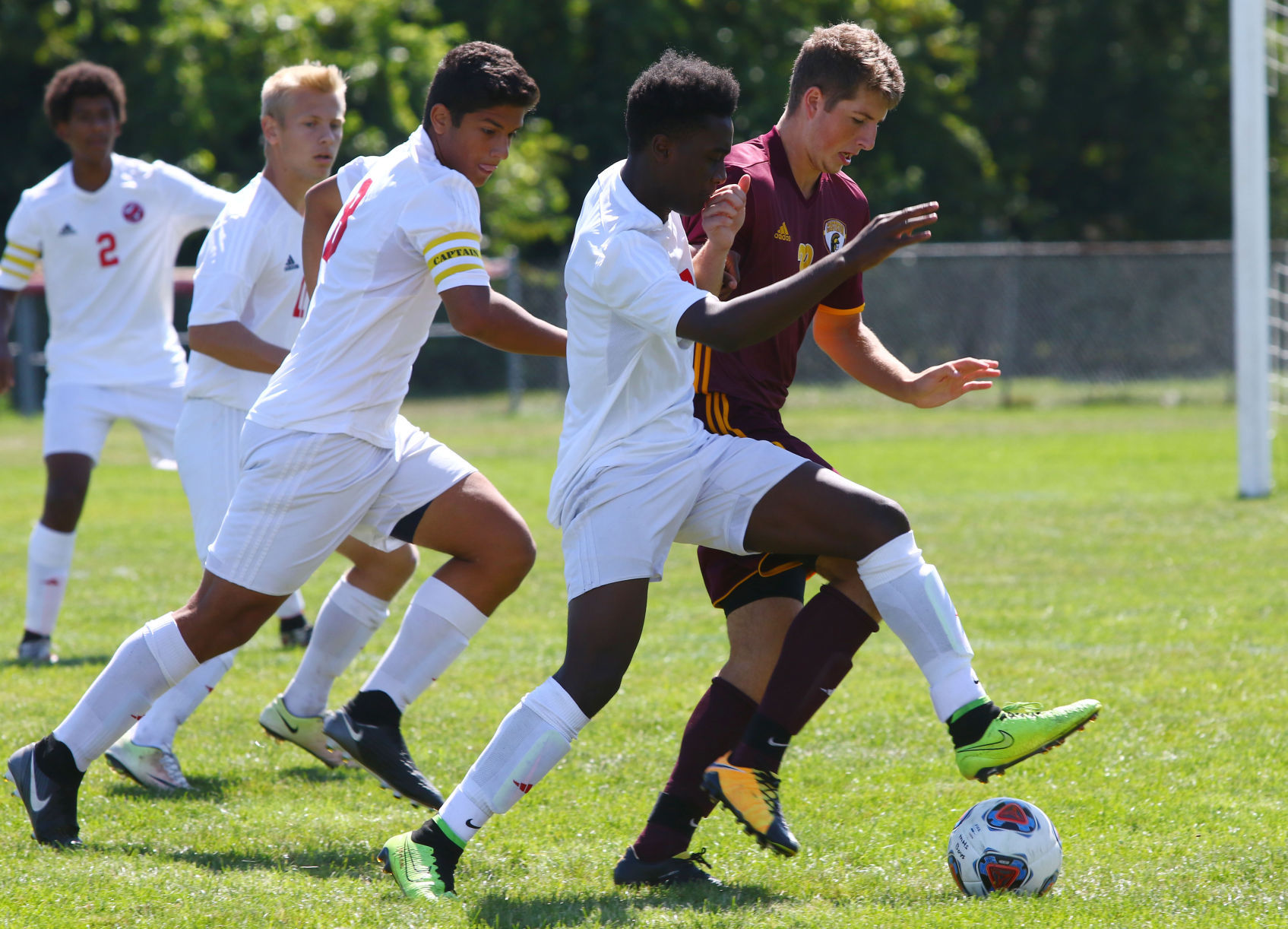 Chesterton at Munster boys soccer